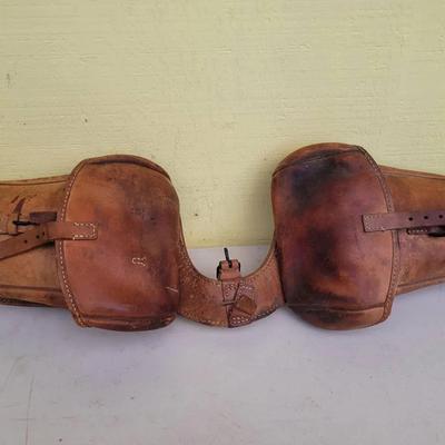 Original WWII Imperial Japanese Army Cavalry Saddlebags