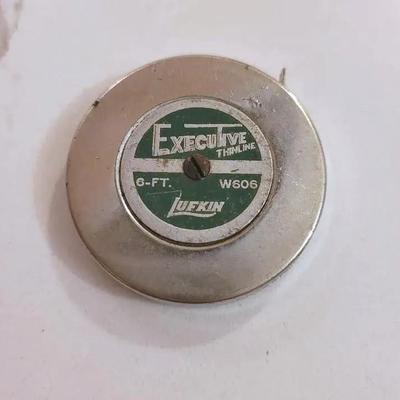 Lufkin Advertising 6 Foot Tape Measure Thinline 1920s