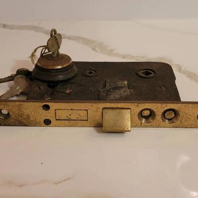 Antique Russwin Mortise Lock Late 19th-Early 20th Century