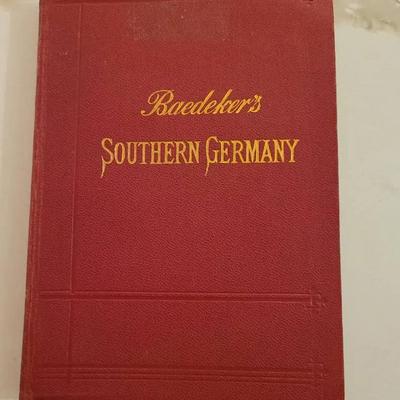 10th Edition Copyright 1907 Baedeker Travel Guide In English