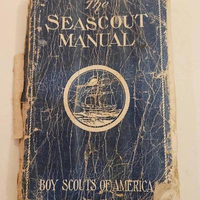 The Seascout Manual Boy Scouts Of America Copyright 1929