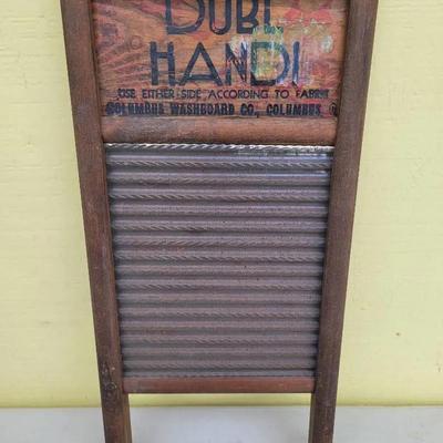 Dubi Handi Washboard Vintage 1930s-1940s