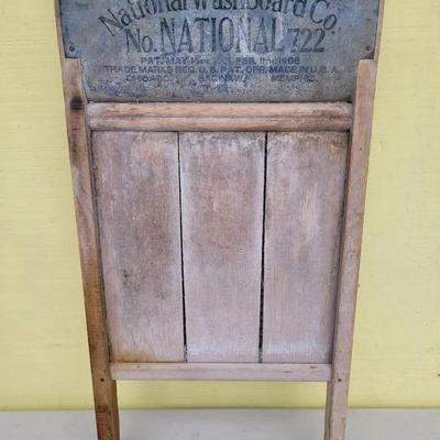 Vintage National Washboard Soap Saver
