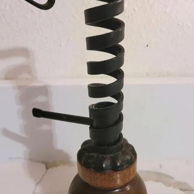 Vintage 1970s Courting Candle Holder