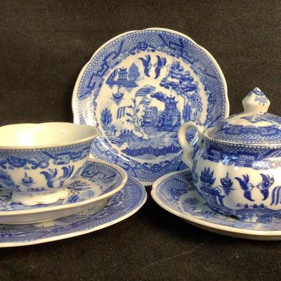 Blue Willow China Made in Japan