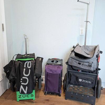 ZÜCA Rolling Bags & Accessories – Set of Three