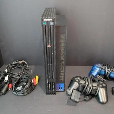 Sony PlayStation 2 Console Bundle – Tested & Working (Disc Drive Needs Assist)