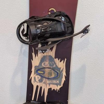 Palmer Snowboard with Bindings – 62"