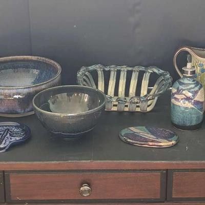 Artisan Handcrafted Pottery Collection – Studio Glazed & Hand-Painted Stoneware