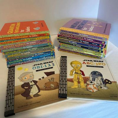 Baby and Toddler STEM & Star Wars Board Book Collection