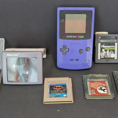 Nintendo Game Boy Color System with Games – Tested & Working