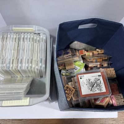 Massive Stampin’ Up! & Rubber Stamp Collection – 60+ Sets, Inks, Chalks, Tools & Accessories

