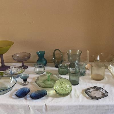 Colored Glassware