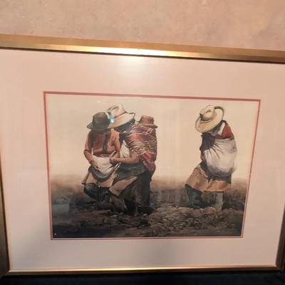 Luis Pantigozo Peruvian Figural Painting