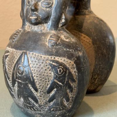 Peruvian Chimu Blackware Pottery
