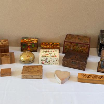 Small Boxes From Around The World