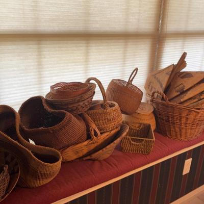 Huge Lot Of Baskets