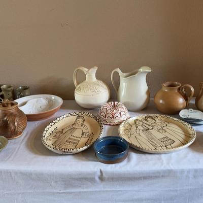 Pottery Assortment From Around The World