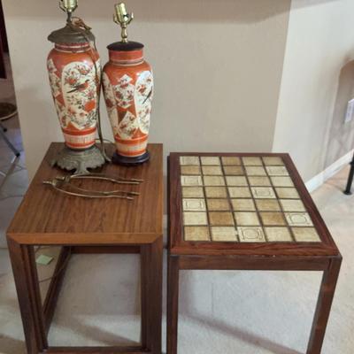 Side Tables and Lamps