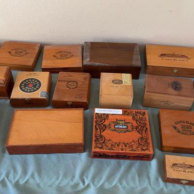 Lot Of 18 Cigar Boxes #2