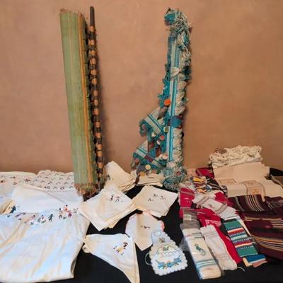 Around The World Vintage Table Linens & Decorative Textiles