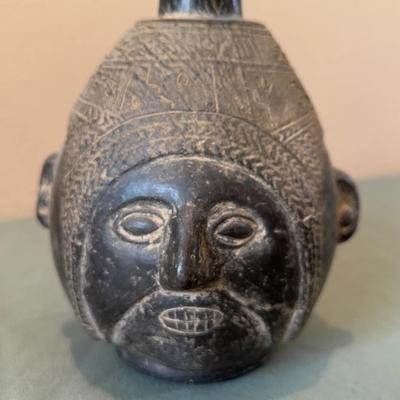 Peruvian Chimu Blackware Pottery