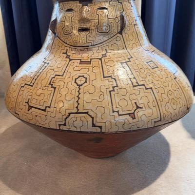 Amazonian Shipibo Pottery Jar