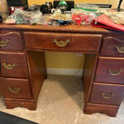 Sale Photo Thumbnail #43: desk $55
49 X 19 X 30"