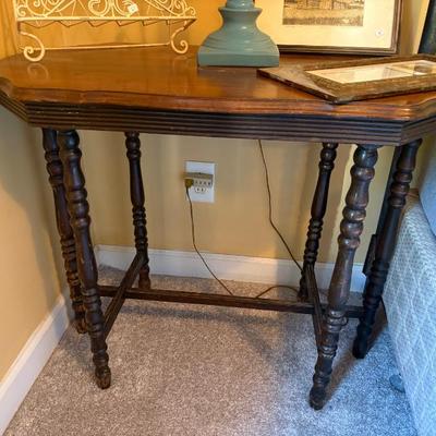 Sale Photo Thumbnail #59: antique table $65
35 X 19 1/2 X 28 1/2"