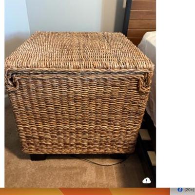 Sale Photo Thumbnail #22: table/storage $99
24 X 24 X 24"
2 available