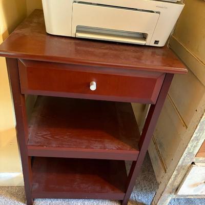Sale Photo Thumbnail #31: table $35
21 x 20 x 30"
printer $35