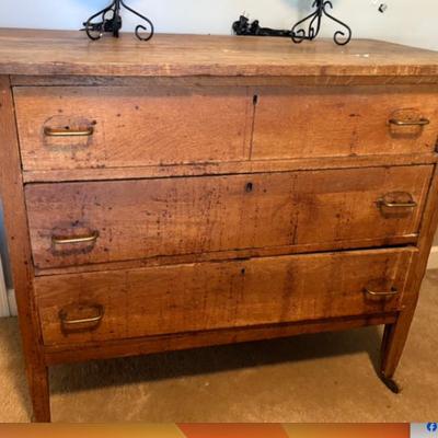 Sale Photo Thumbnail #39: antique chest of drawers
$95
40 X 19 1/2 X 34 1/2" 