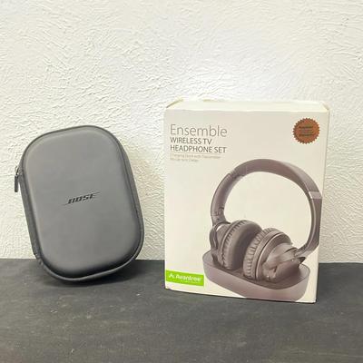 Ensemble Wireless TV Headphones and Bose Wireless Headphones