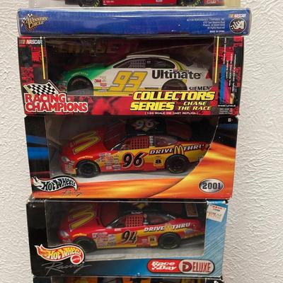 Collectible Nascar Branded Collector’s Hot Wheels Stock Cars