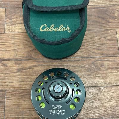 Cabela Reel for 8wt Rod with Soft Case 