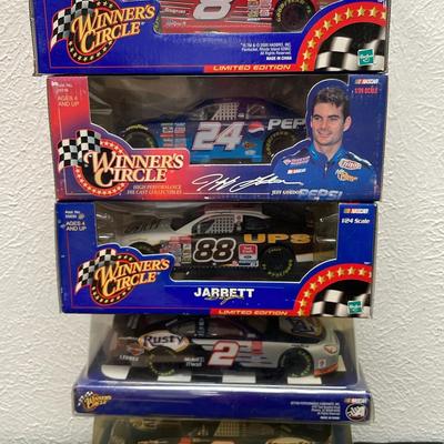 Nascar Hot Wheel’s Winners Circle Collectible Cars