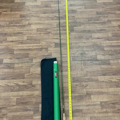 Sage TCX 590 4 Piece Green Fishing Rode with Case 