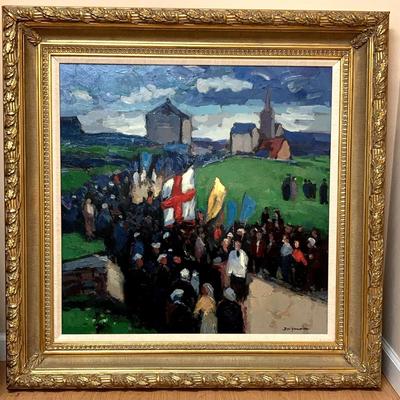 Painting of a Procession