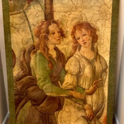 The Three Graces Print By Botticelli 