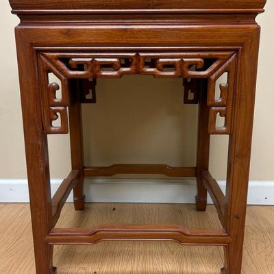 Chinese Rosewood Side Table