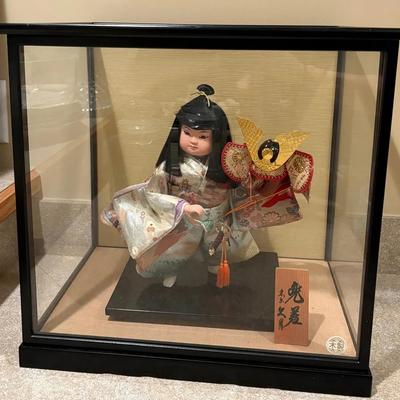 Japanese Doll In Case