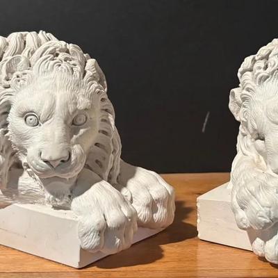 Artforum Reproduction Canova’s Sleeping & Crouching Lion