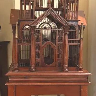 Victorian Style Cathedral Birdcage