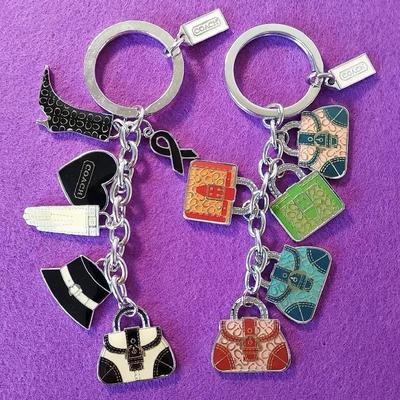 Coach Keychain Charms Purse Bag Hat Wallet Gloves