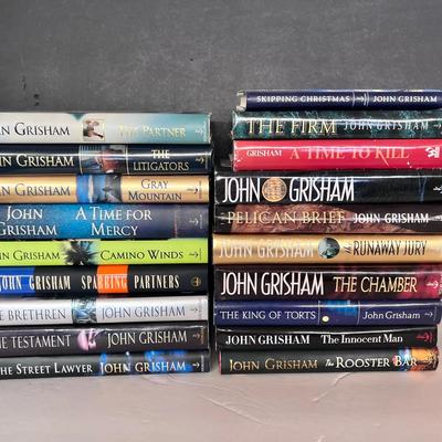 John Grisham Books HB Lot Firm Chamber Rooster Bar 