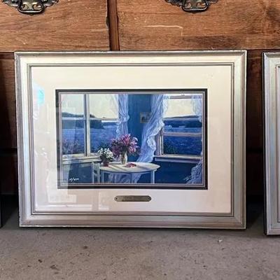 3 Framed Art Prints By Randy Van Beek Island Breeze Upstairs View Island Times 