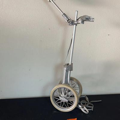 BL612 Classic 1960 Era Play Day Push Pull Adjustable Folding Golf Cart