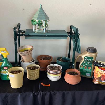 BL616 Garden Chair, Mini Pots & More