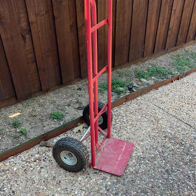 BL615 Red Metal Moving/Box Dolly