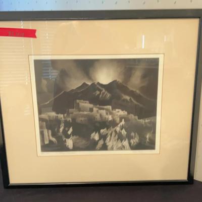 BL413 “To A Wedding In North House” By Gene Kloss - Artist Proof